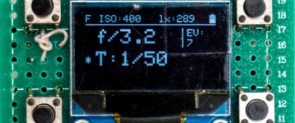Lightmeter / Flashmeter based on Arduino